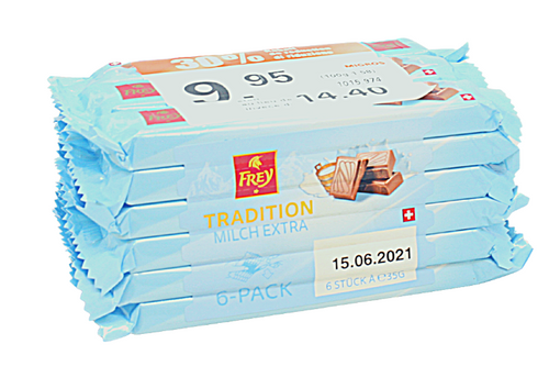 Pack of Frey - Milk Chocolate - 18 x 35g