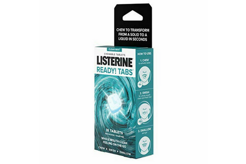 Listerine - Chewable Mouthwash Clean Mints - 16 Tablets