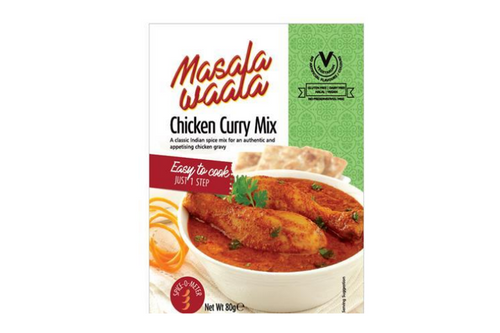 Masala Waala - Chicken Curry Mix - Vegan - Dairy Free - Gluten Free - 80g