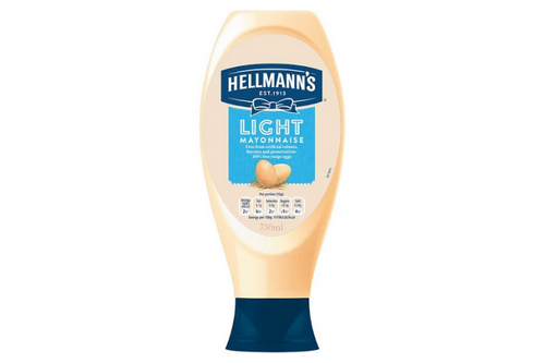 Hellmann's - Light Mayonnaise - 750ml (Damaged/No Lid - Seal Intact)