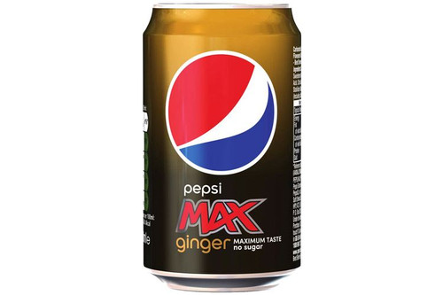 Pepsi Max - Ginger - 330ml p/m