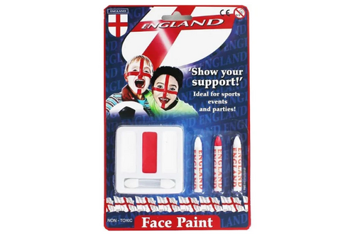 England Face Paint Set