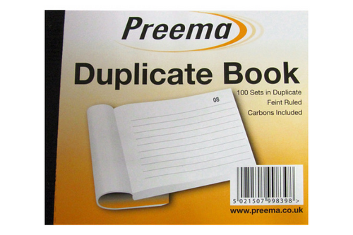 Preema - Duplicate Book.