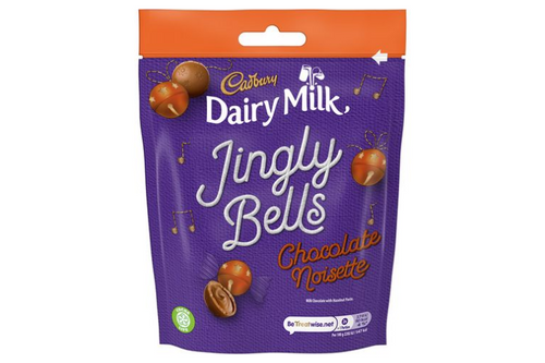 Cadbury - Dairy Milk - Jingly Bells - Chocolate Noisette - 82g