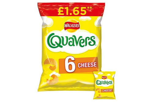 Walkers - Quavers - 6 x 16g.