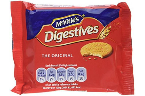 McVities Digestive Individual Portion Packs 30g
