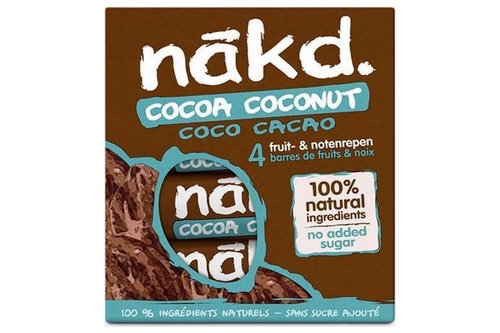 Nakd - Cocoa Coconut - 4 x 35g.
