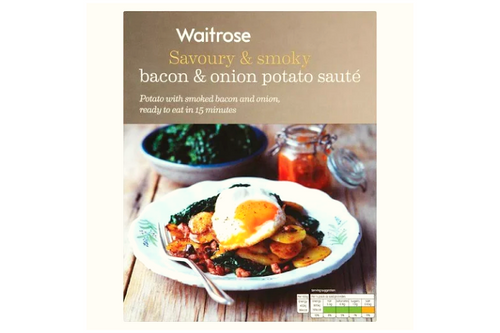 Waitrose - Bacon & Onion Potato Saute - 400g