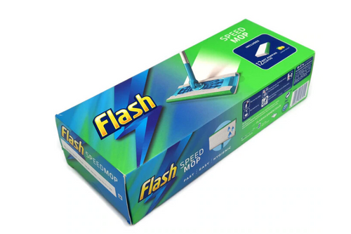 Flash - Speed Mop - Starter Kit - Includes 12 Wet Mopping Cloths -Lemon Scent