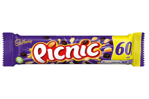 Cadbury - Picnic Chocolate Bar - 48.4g