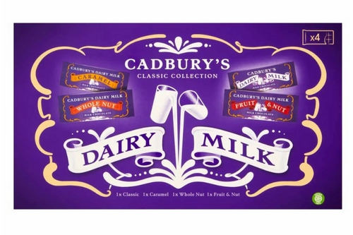 Cadbury's - Classic Collection - Classic, Caramel, Whole Nut & Fruit & Nut - 430g