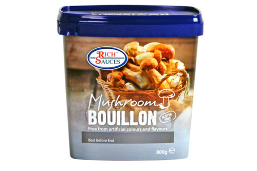 Rich Sauces - Mushroom Bouillon - Gluten Free - 800g