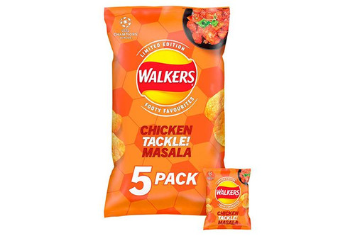 Walkers - Chicken Tackle Masala Flavour - 5 x 25g