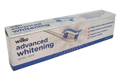 Wilko - Advanced Whitening - Artic Mint - 100ml