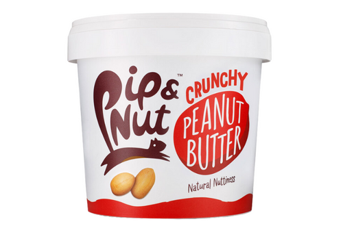 Pip & Nut - Crunchy Peanut Butter - Vegan - 1kg (Damaged Tub - Seal Intact)