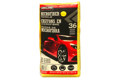 Kirkland Signature - Microfibre Towels - 36 Pack (Damaged Packaging)