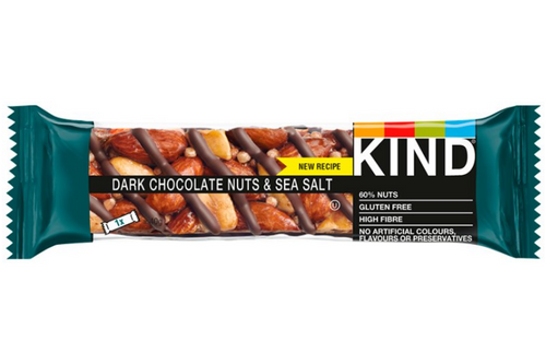 Kind - Dark Chocolate Nuts & Sea Salt - 40g.