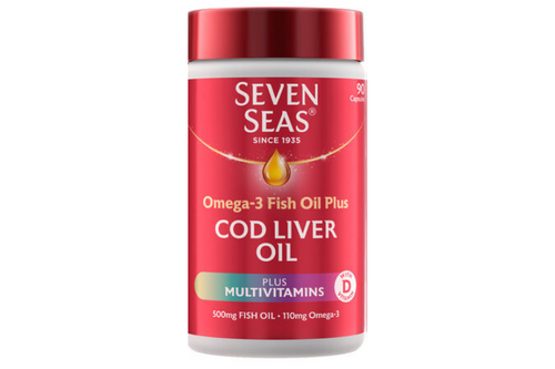 Seven Seas - Cod Liver Oil Plus Multivitamins - 90 Capsules