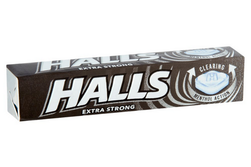 Halls - Extra Strong - Menthol Action - 33.5g