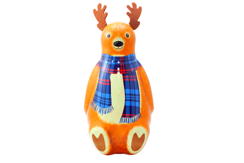 The Silver Crane Co  - Fudge Covered in Milk Chocolate - 400g - Reindeer