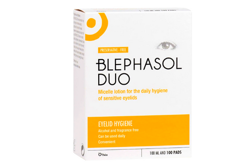 Blephasol Duo - Eyelid Hygiene Solution 100ml & Pads