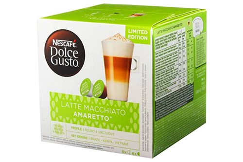 Nescafe - Dolce Gusto - Latte Macchiato - Amaretto - 8 Pack