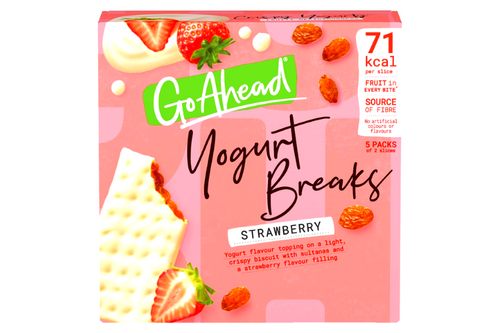 Go Ahead - Yogurt Breaks - Strawberry Biscuit Bars - 5 Pack (178g)
