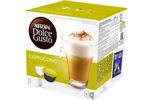 Nescafe - Dolce Gusto - Cappuccino - 8 Pack (Damaged Packaging)