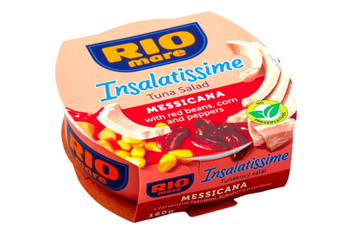 Rio Mare - Insalatissime - Tuna Salad Messicana with Red Beans, Sweetcorn and Peppers - 160g