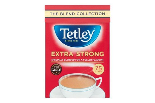 Tetley - Extra Strong - 75 Tea Bags