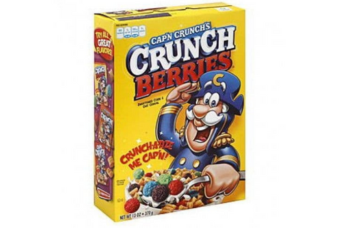 Cap'n Crunch's - Crunch Berries - Breakfast Cereal - 370g