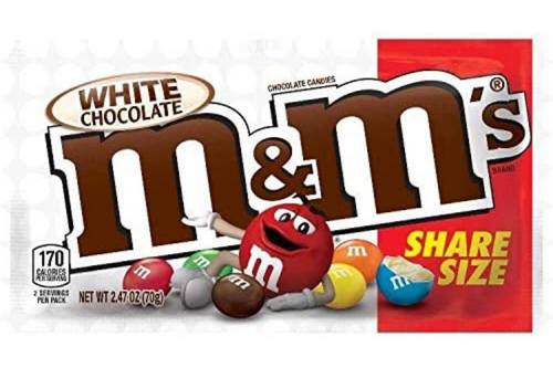 M&M's - White Chocolate - 70g