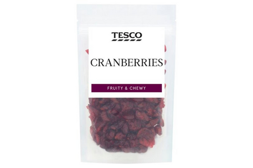 Tesco Cranberries - 100g