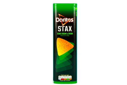 Doritos - Stax - Sour Cream & Onion Flavour Corn Chips - 170g.