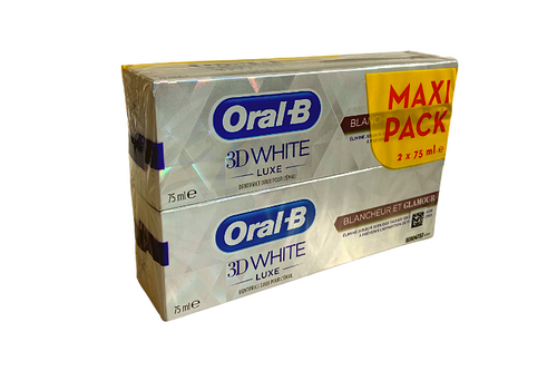 Oral-B - Glamorous White - 2 x 75ml (Foreign Writing)