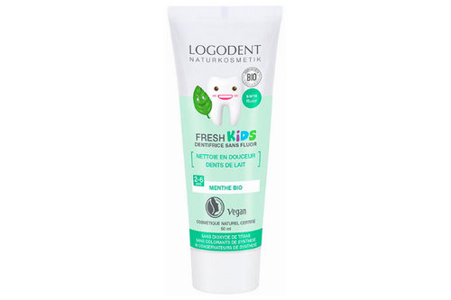 Logodent Naturkosmetik - Fresh Kids - Mint Toothpaste - 50ml - Vegan