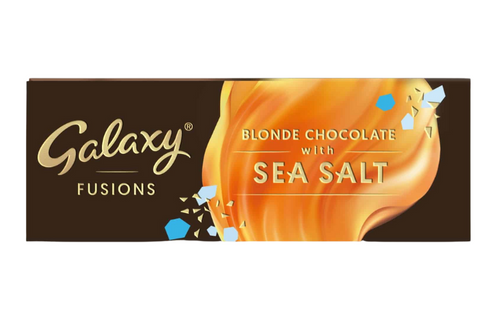 Galaxy - Fusions - Blonde Chocolate Bar with Sea Salt - 35g