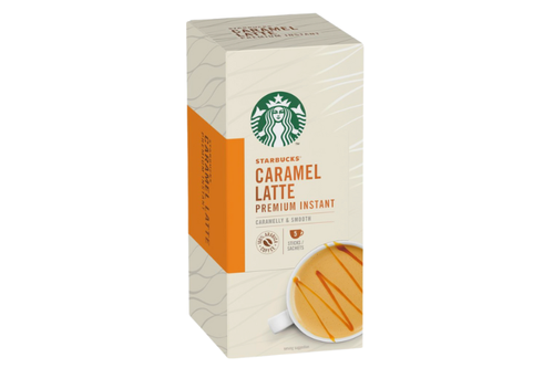 Starbucks - Caramel Latte Premium Instant Coffee - 5 Sachets