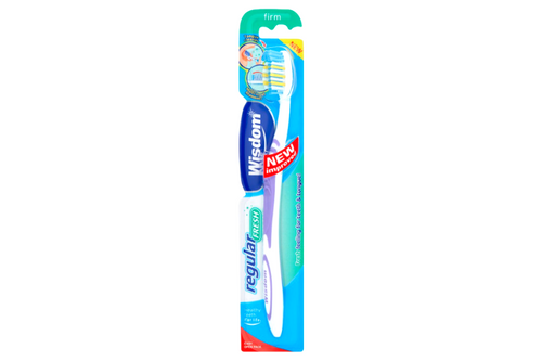 Wisdom - Regular - Fresh - Firm Toothbrush (Various Colours)