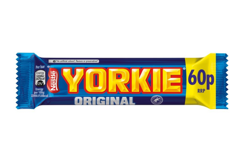 Nestle - Yorkie Milk Chocolate Bar - Original - 46g