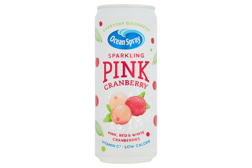 Oceanspray - Sparkling Pink Cranberry - 330ml 