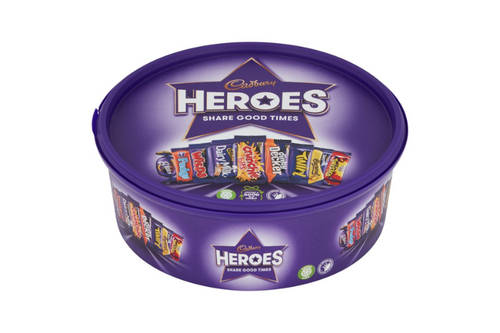 Cadbury - Heroes - Share Tub - 600g