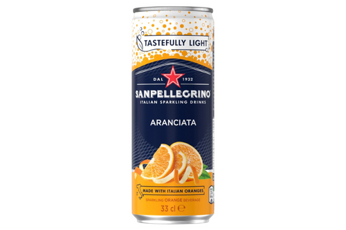 An image of Sanpellegrino - Italian Sparkling Drink - Orange - 330ml from Best Before Its Gone, we stock products near or past their best Before Date.