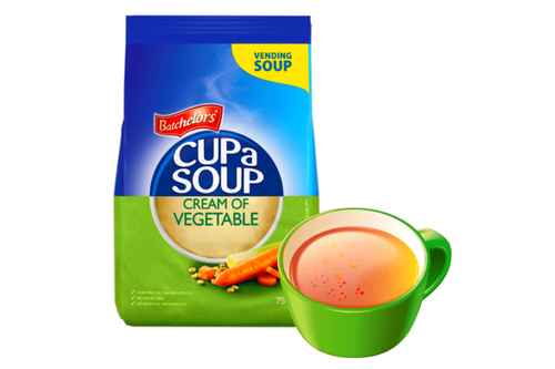 An image of Batchelors - Cup a Soup - Cream of Vegetable - 750g from Best Before Its Gone, we stock products near or past their best Before Date.