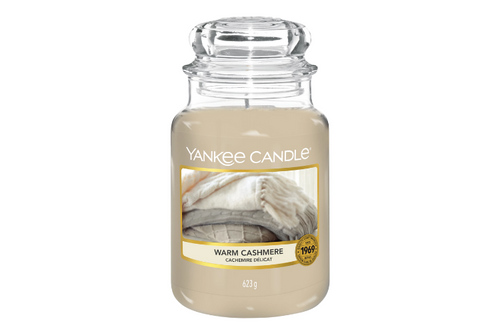 An image of Yankee Candle - Warm Cashmere - 623g from Best Before Its Gone, we stock products near or past their best Before Date.
