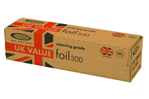 An image of Prowrap - Value Catering Aluminium Foil 300 - 300mm x 20m from Best Before Its Gone, we stock products near or past their best Before Date.