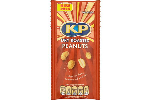 KP - Dry Roasted Peanuts - 50g