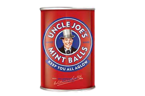 An image of Uncle Joe's - Mint Balls - 120g  from Best Before Its Gone, we stock products near or past their best Before Date.