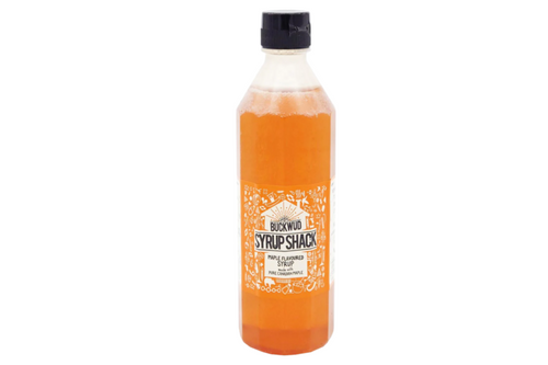An image of Buckwud - Syrus Shack - Maple Flavoured Syrup - 650g from Best Before Its Gone, we stock products near or past their best Before Date.