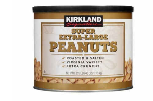 An image of Kirkland - Super Extra-Large Peanuts - Roasted &amp; Salted - 1.13Kg from Best Before Its Gone, we stock products near or past their best Before Date.